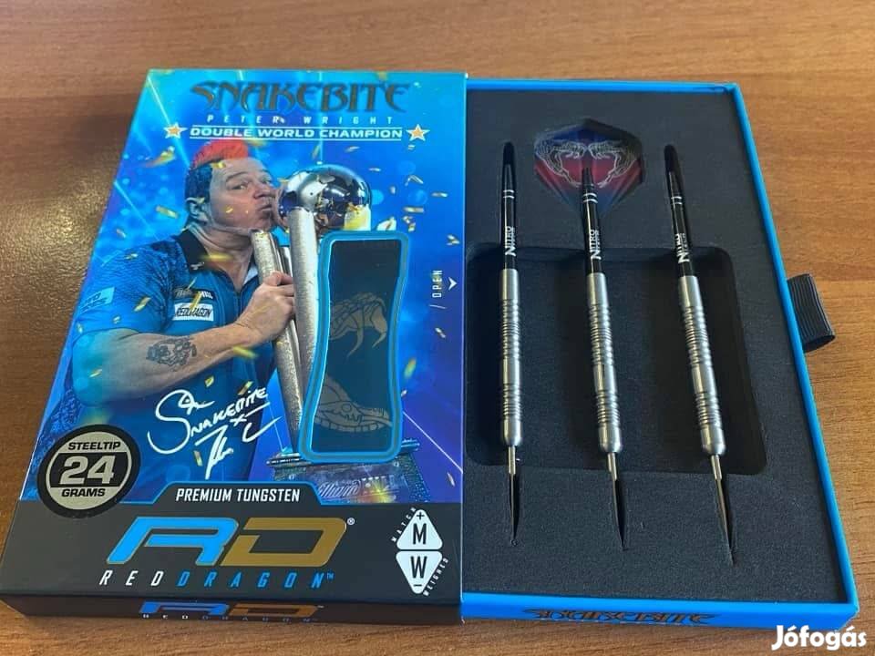 Red Dragon Peter Wright Snakebite Euro 11 steel darts 24g