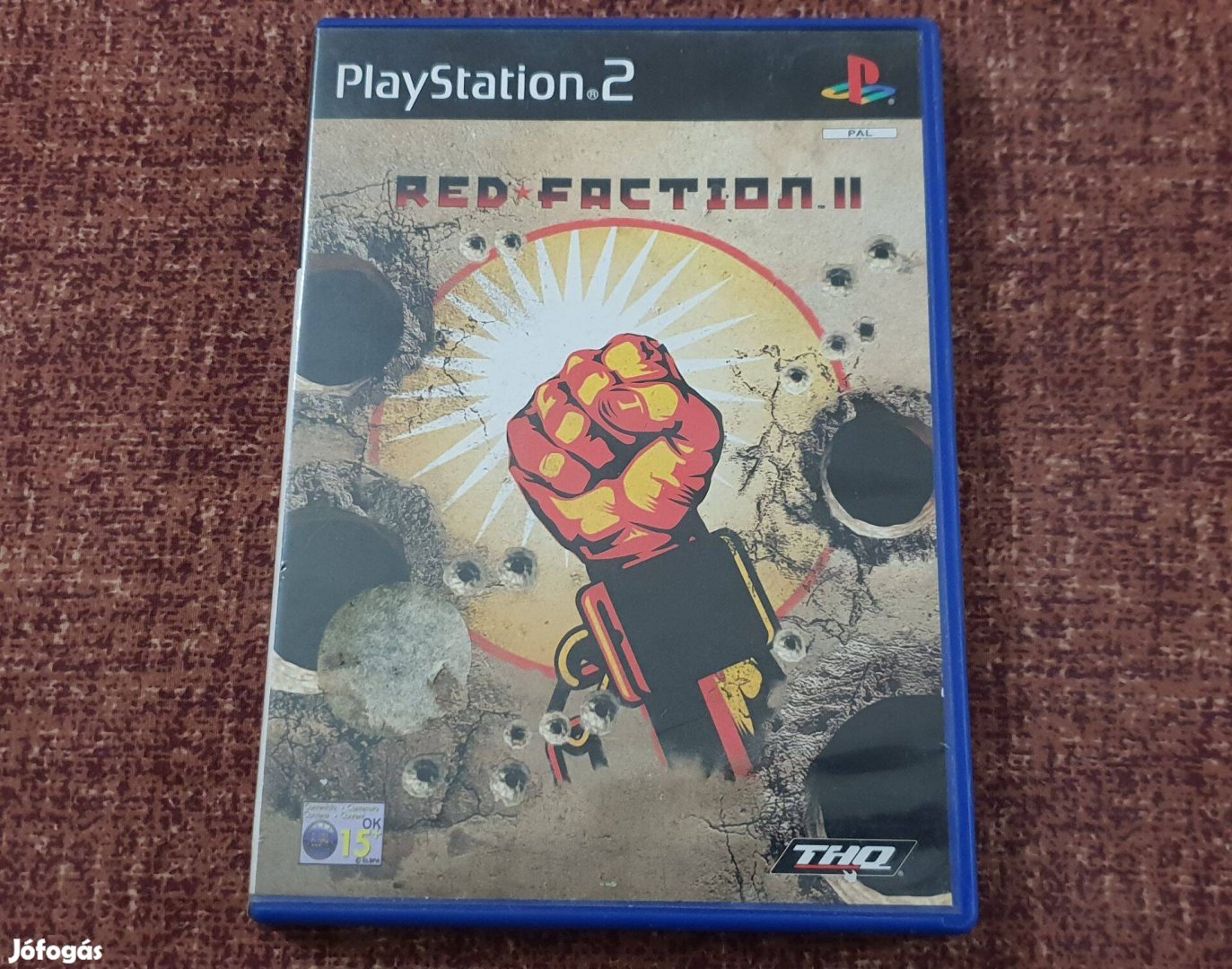 Red Faction eredeti Playstation 2 lemez ( 2500 Ft )