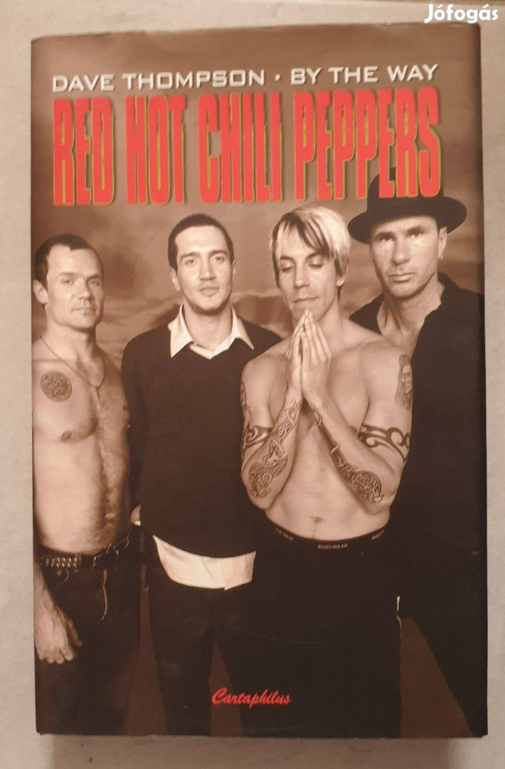 Red Hot Chili Peppers By the Way könyv antik darab