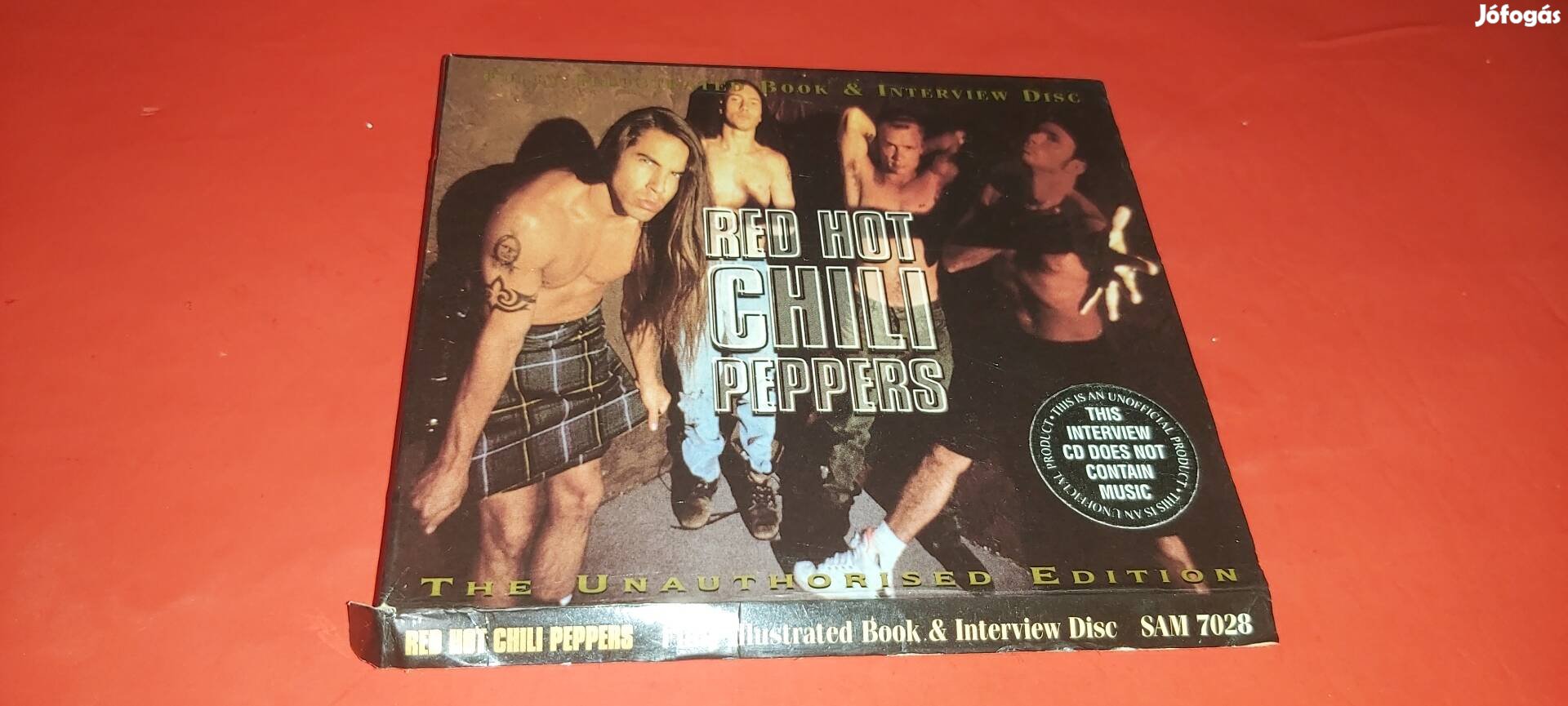 Red Hot Chili Peppers Illustrated & Interwiew Cd 1997 Unofficial