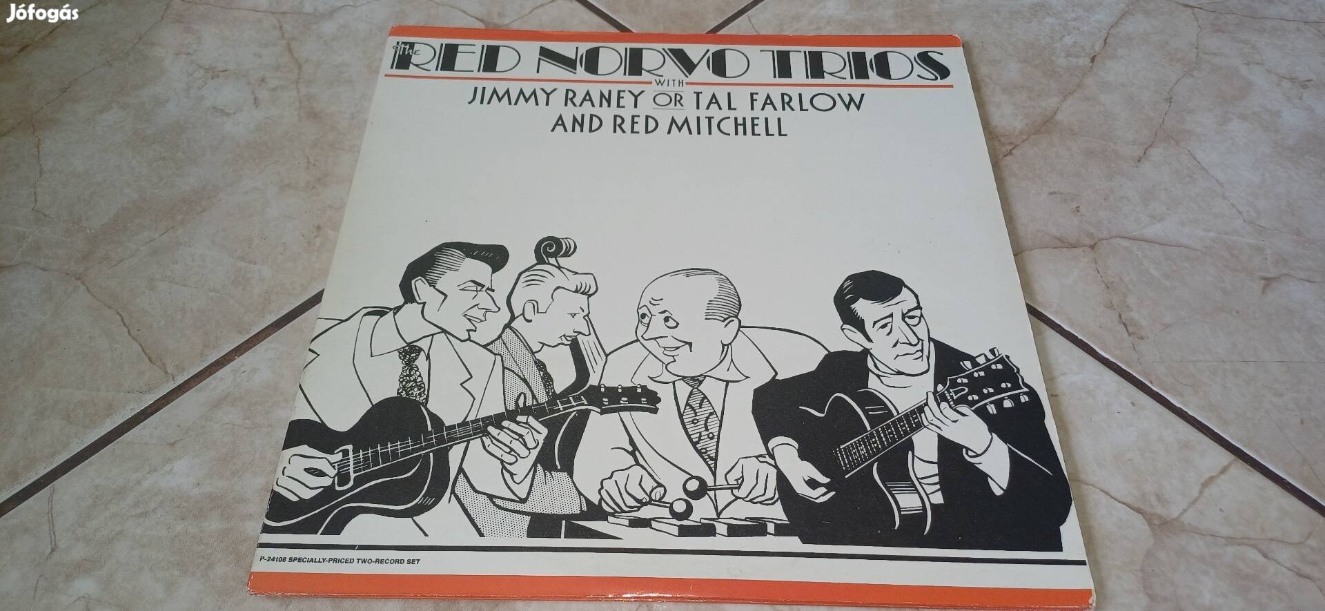 Red Mitchell trio dupla bakelit lemez