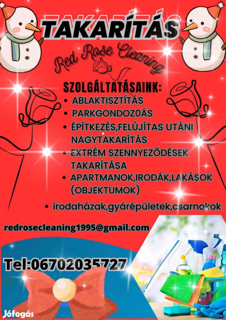 Red Rose Cleaning Takarítás Veszprém 