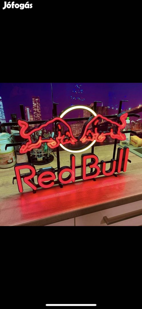 Red bull neon reklám