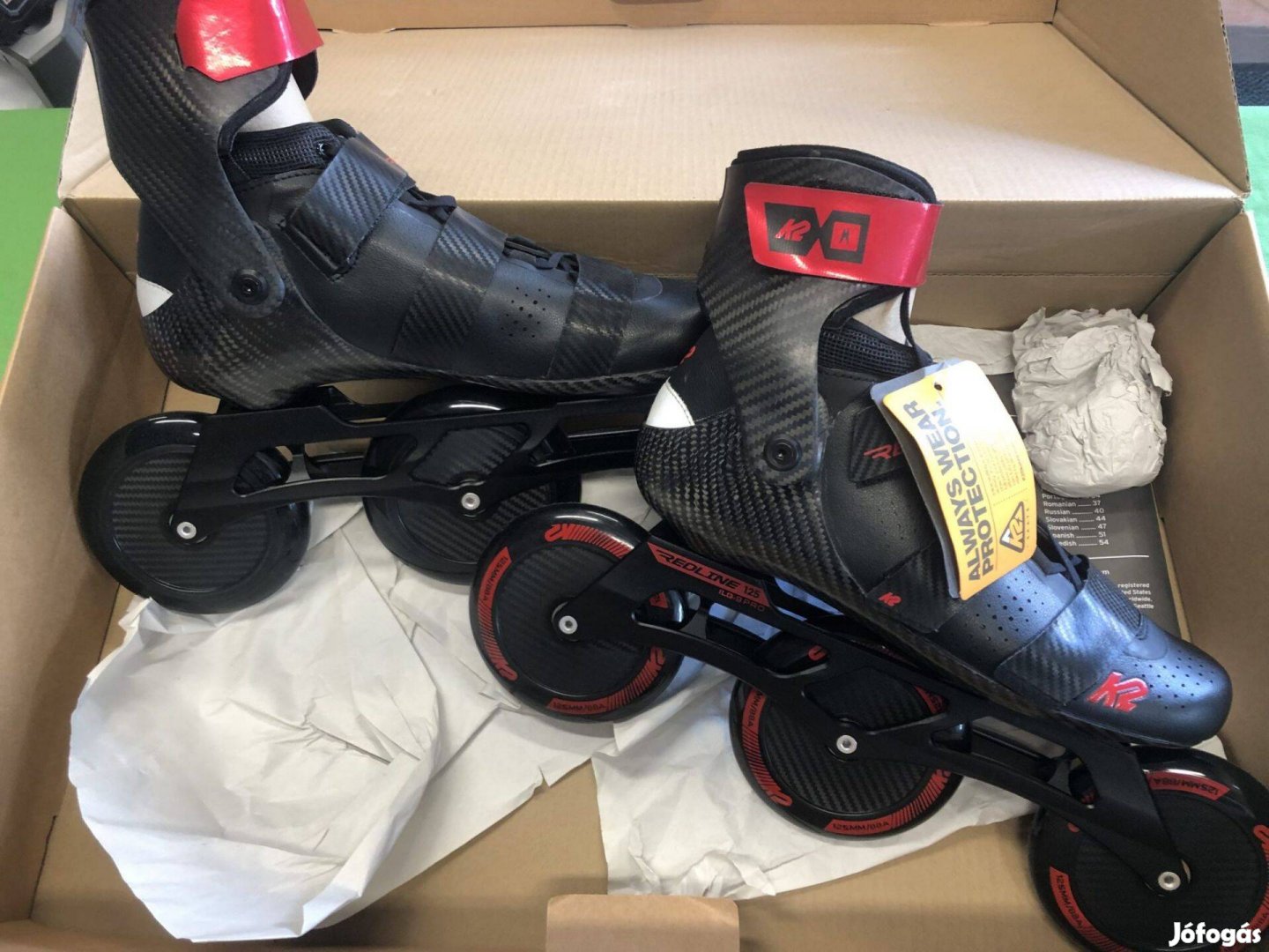 Redline K2 Gyorsasági Görkorcsolya 47 méret