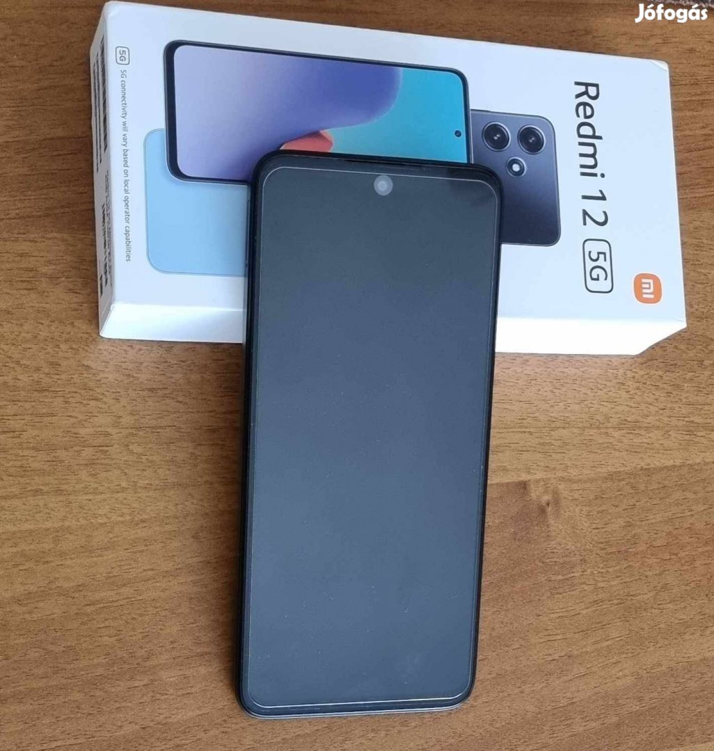 Redmi 12 5g Midnight Black 10 hónapos mobiltelefon eladó