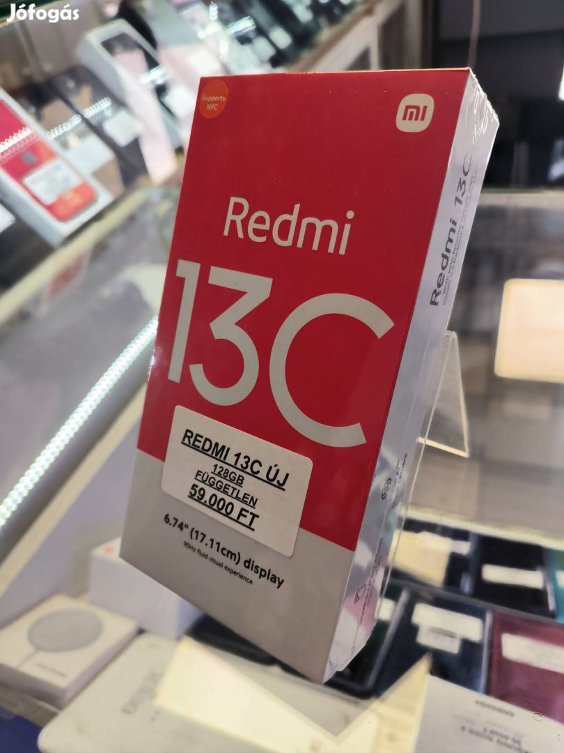 Redmi 13C 128gb független új 