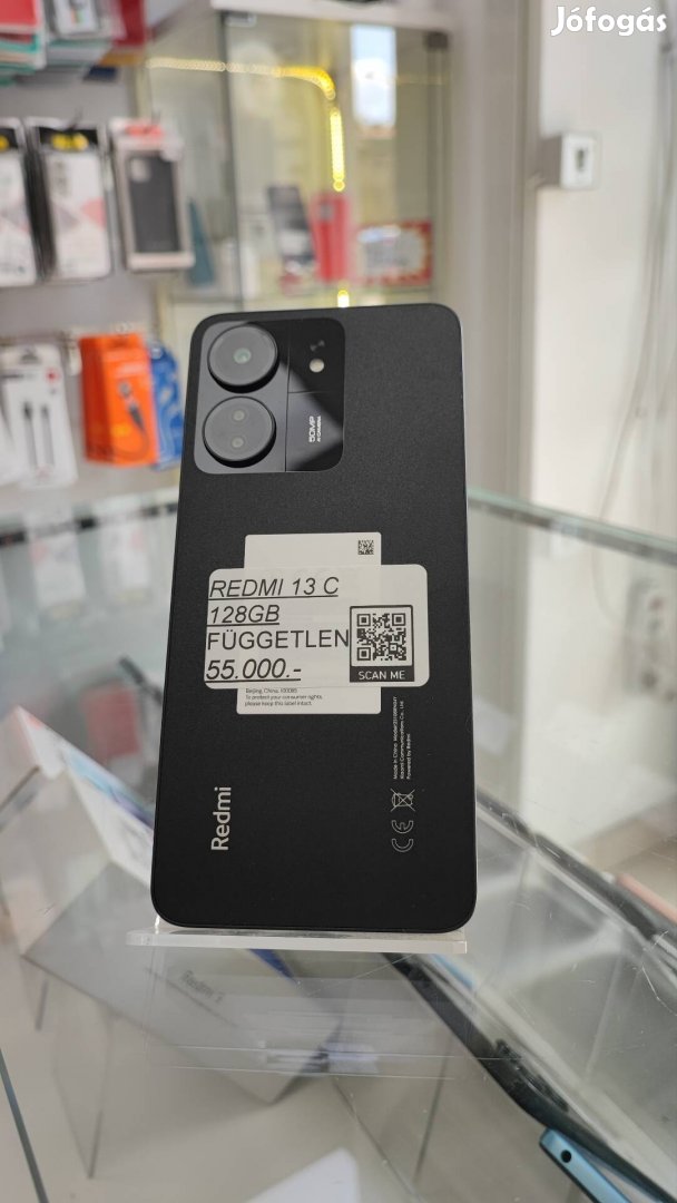 Redmi 13C - 128GB Kártyafüggetlen