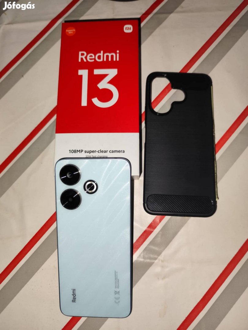 Redmi 13 6/128gb új. Garanciális és dobozában