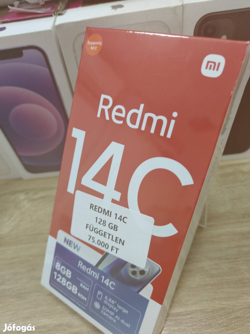 Redmi 14C 128gb független Új 