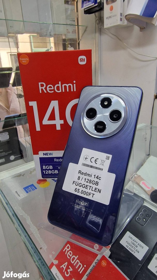 Redmi 14C, 128GB ,Független ,Akció, Szép 