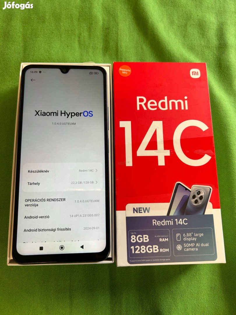 Redmi 14c mobiltelefon 8/128