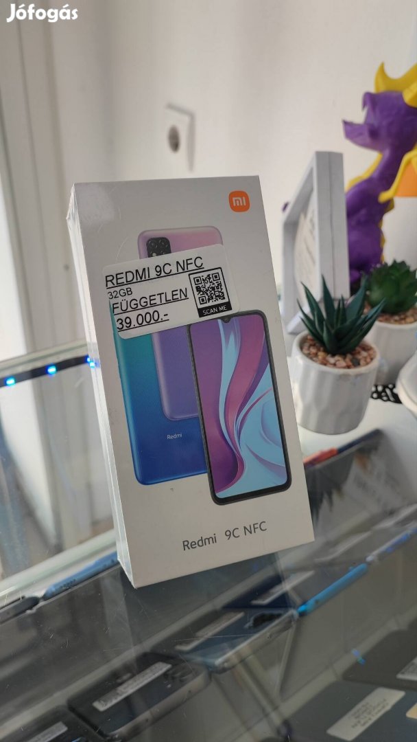 Redmi 9C NFC 32GB Független Új bontatlan