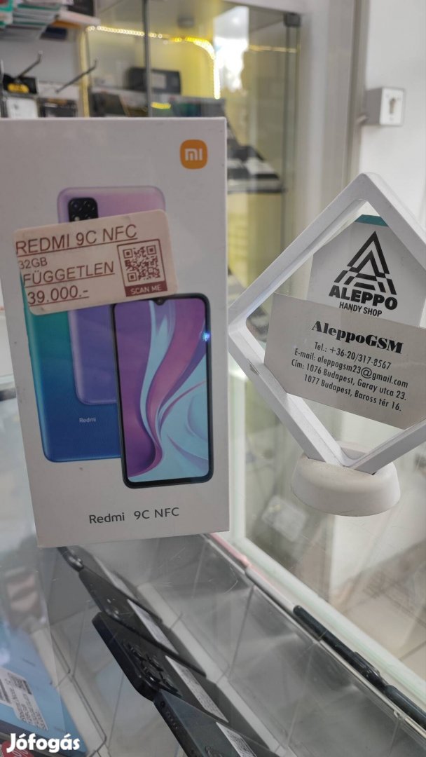 Redmi 9C NFC 32GB Kártyafüggetlen , Teljesen új