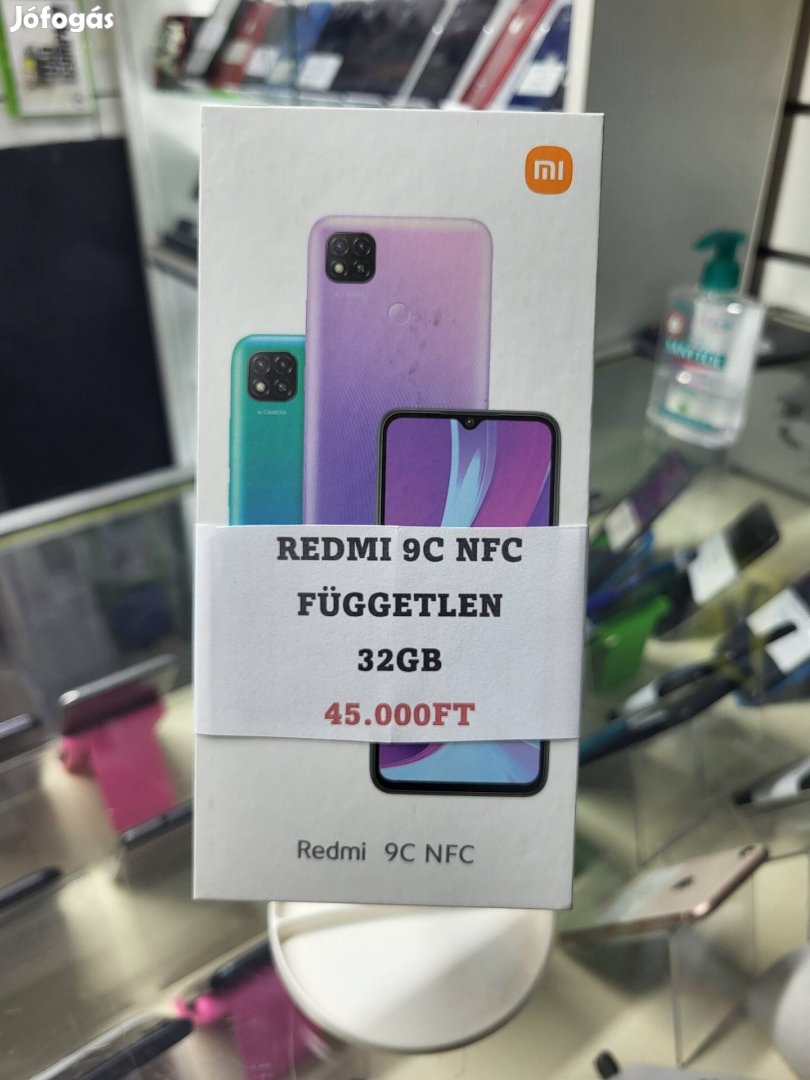 Redmi 9C NFC Új Független 32GB 