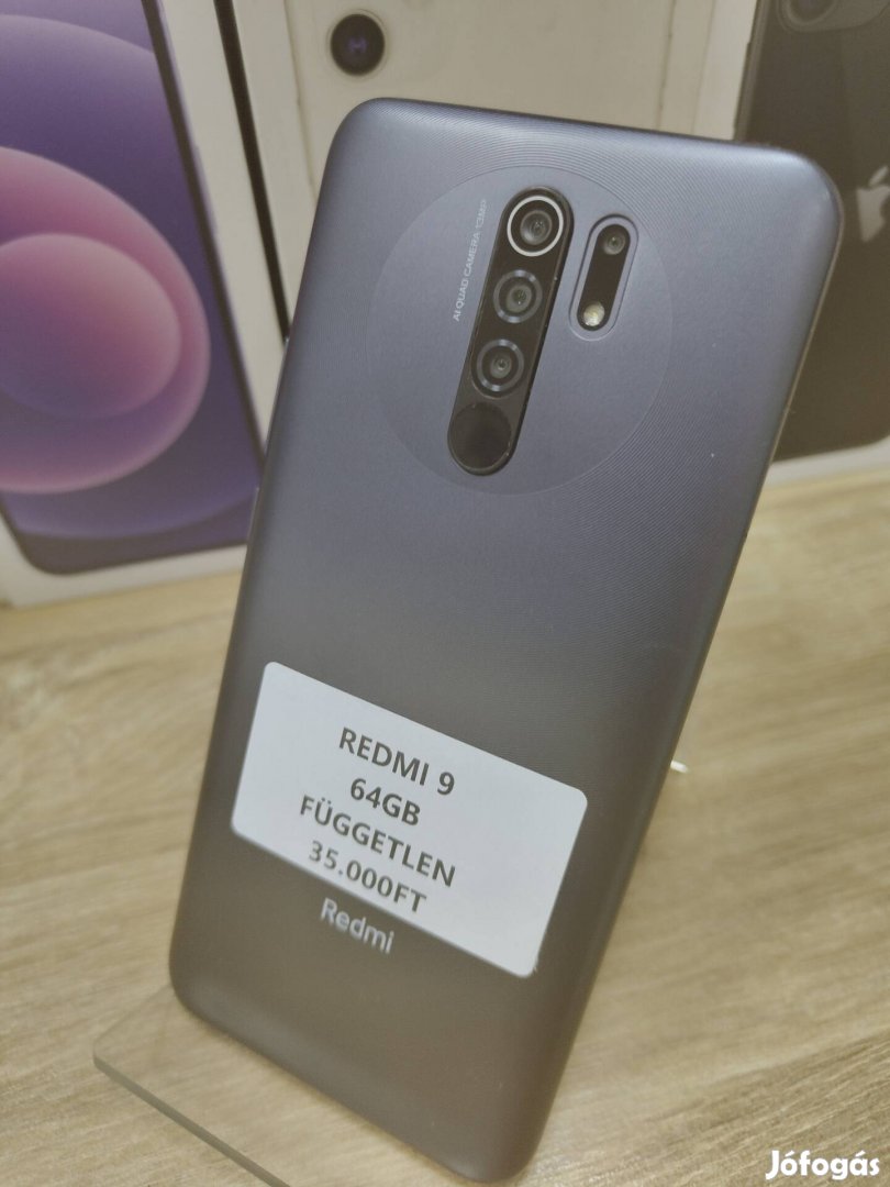 Redmi 9 64gb független 