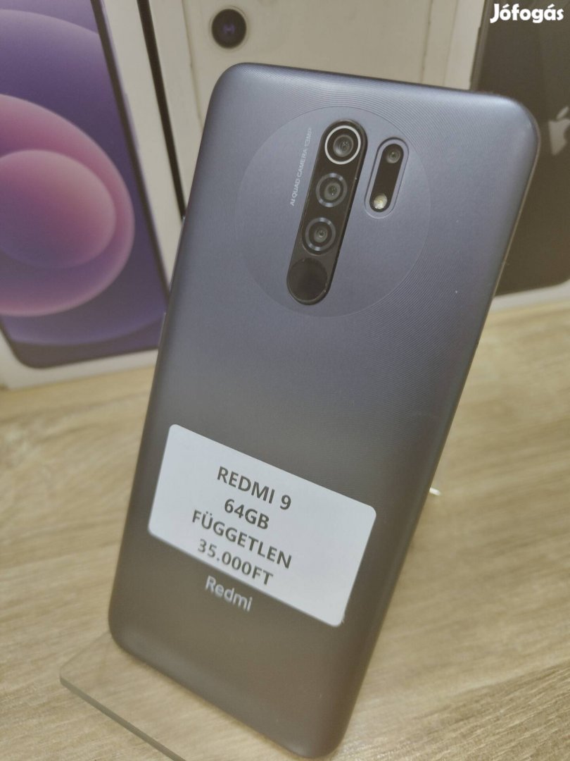 Redmi 9 64gb független 