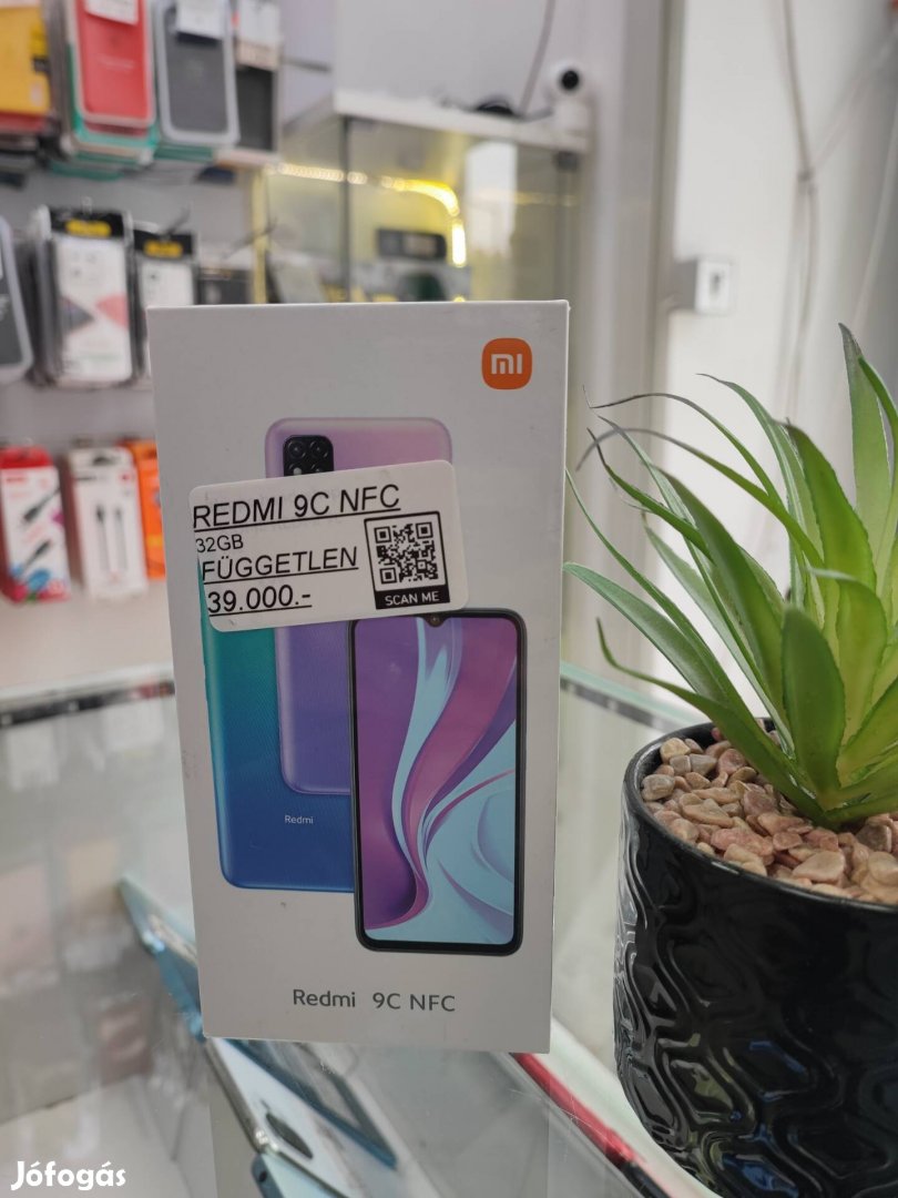 Redmi 9 NFC 32GB kártyafüggetlen Garancia+Szállitás
