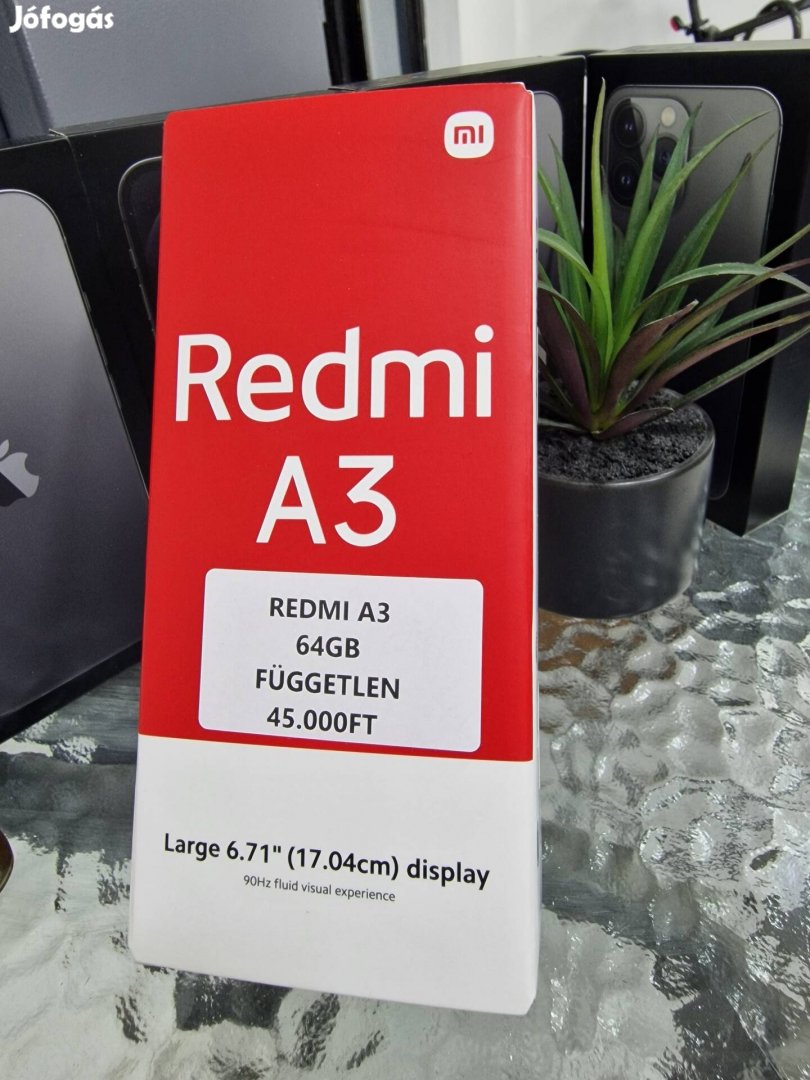 Redmi A3 64GB Független Akció 