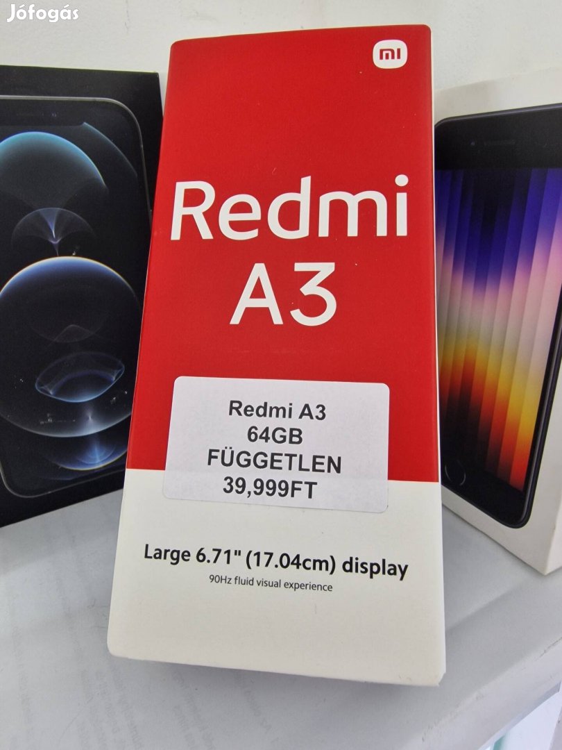 Redmi A3 64GB Független Akció 