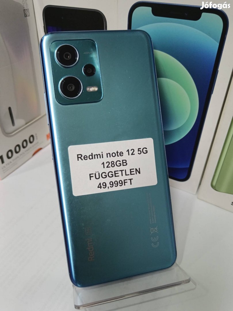 Redmi Note 12 5G 128GB Fuggetlen Akció 