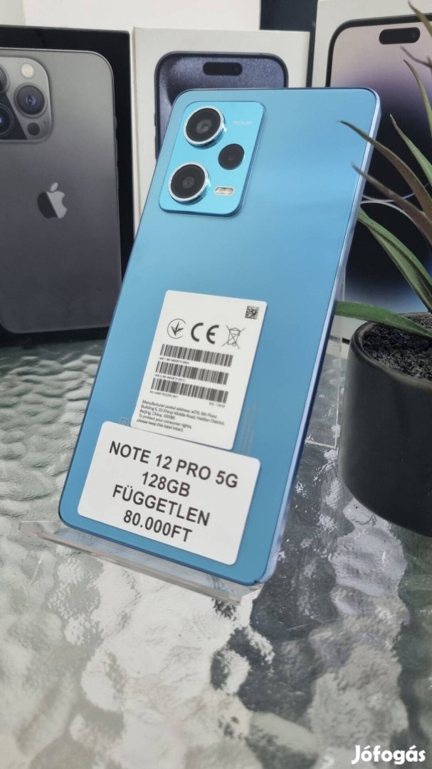 Redmi Note 12 Pro 5G 128GB Fuggetlen Akció 