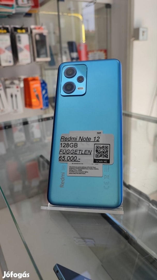 Redmi Note 12 - 128GB -Kártyafüggetlen