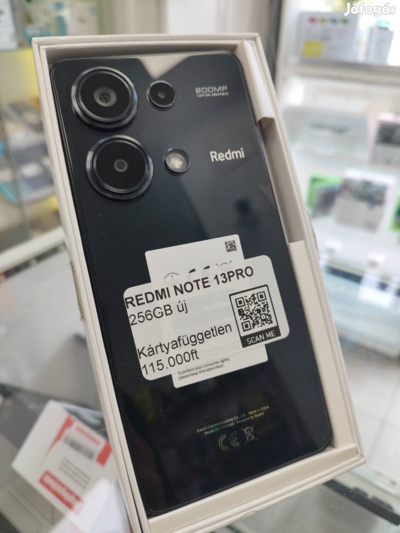 Redmi Note 13Pro-256GB-Új-Független