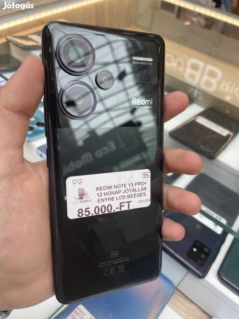 Redmi Note 13 Pro+(12 hónap jótállással)