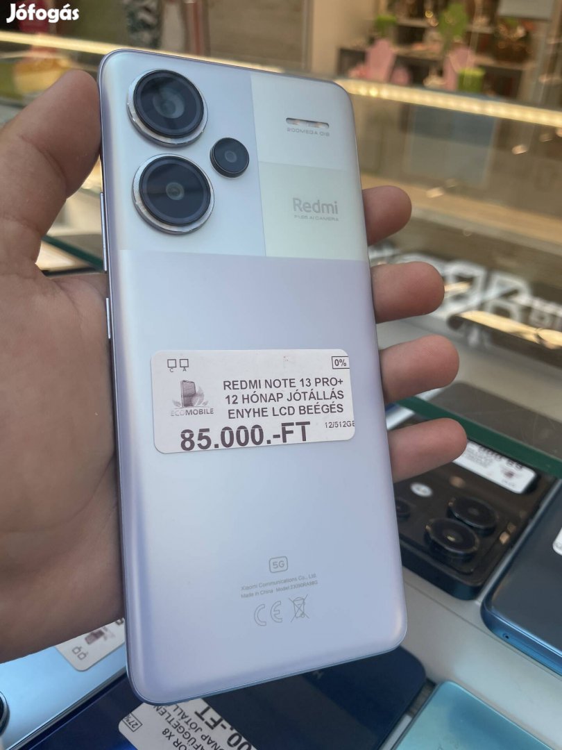 Redmi Note 13 Pro+/512GB(12 hó. Jótállással)