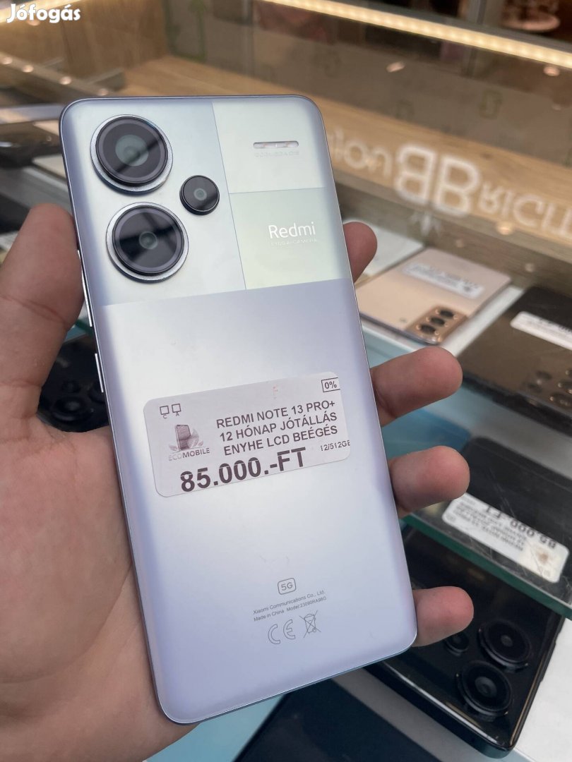 Redmi Note 13 Pro+ (12. hó. jotallassal)