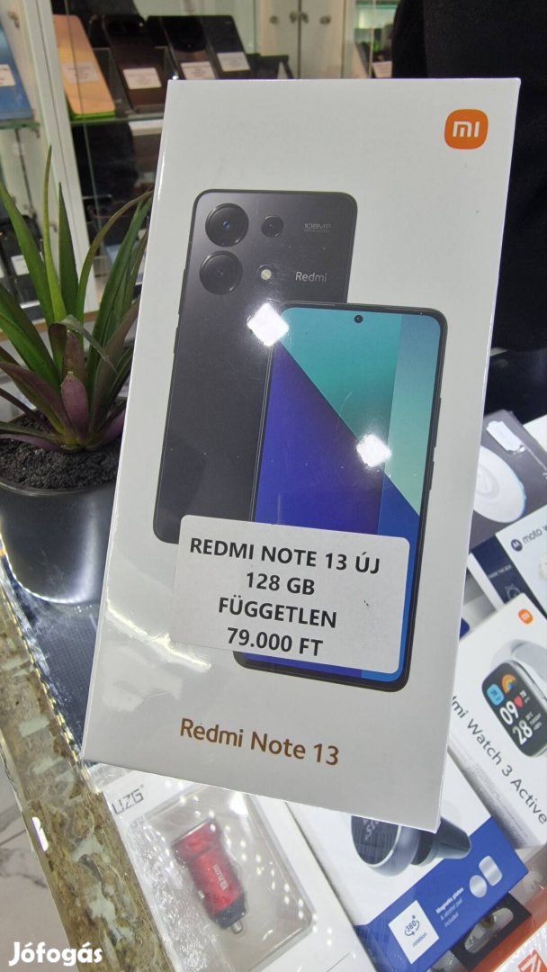 Redmi Note 13 új, 128GB, Független, Akció 