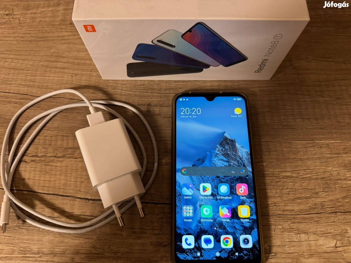 Redmi Note 8T 464 GB független újszerű állapotban