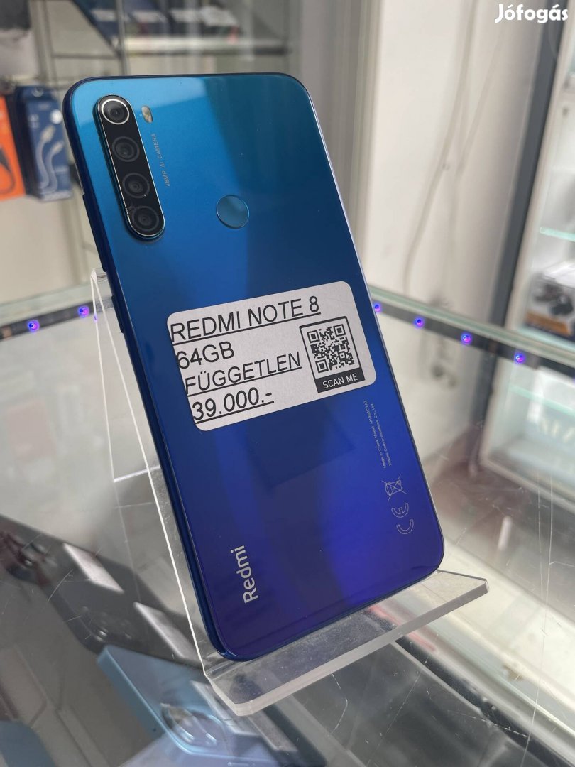 Redmi Note 8 64GB - Gyönyörű Állapotban