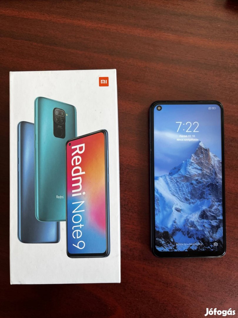 Redmi Note 9 mobil telefon