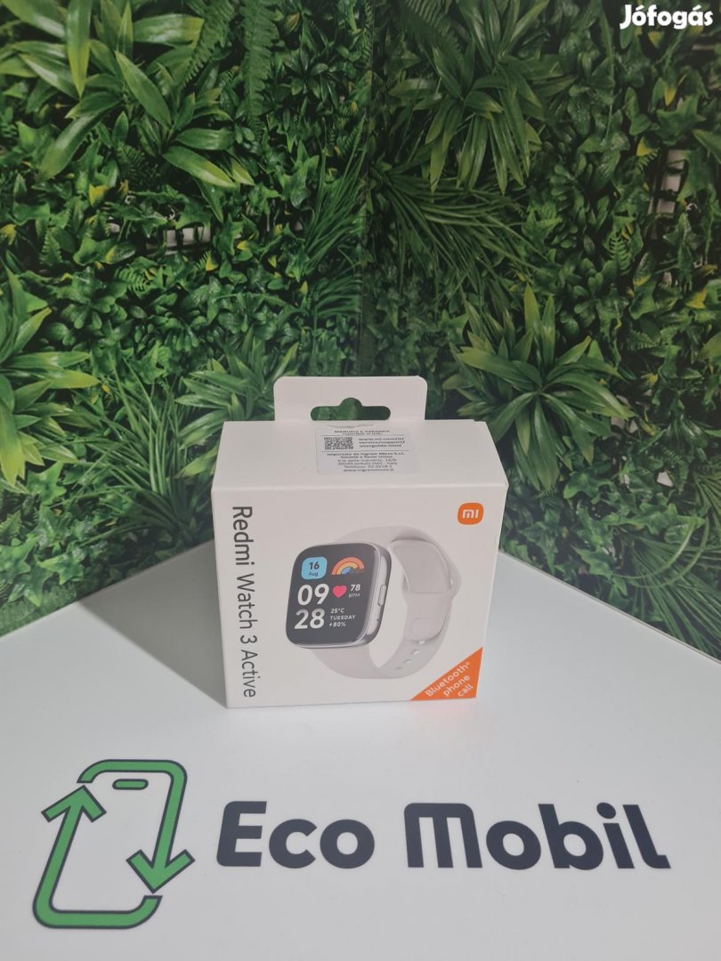 Redmi Watch 3 Active Bluetooth, 12 hó garancia
