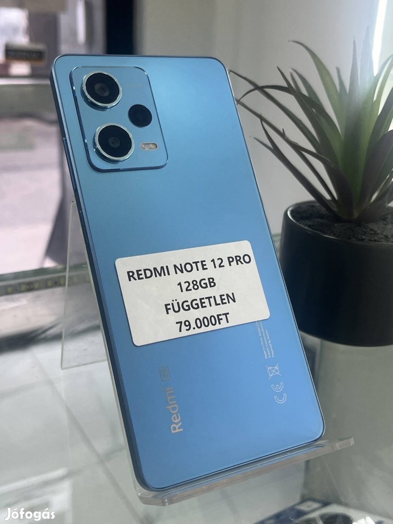 Redmi note 12 Pro 128 GB Független 3 hónap garanciával 