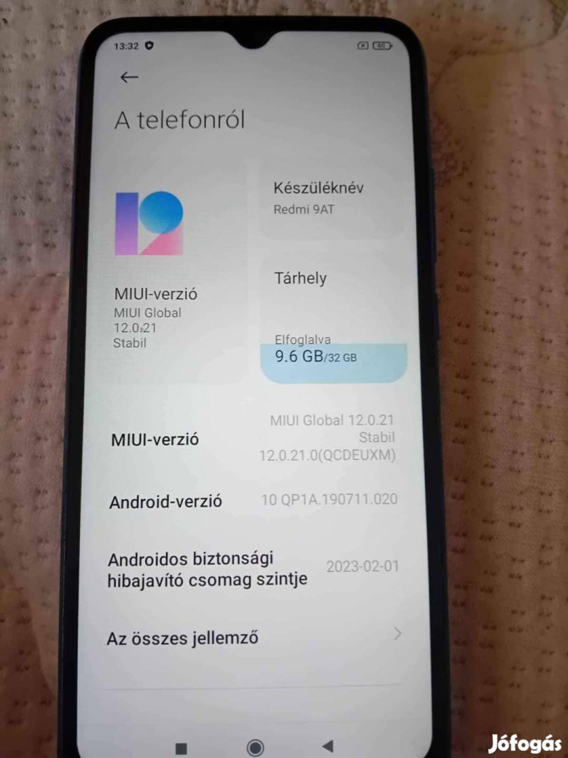 Redmi telefon eladó.