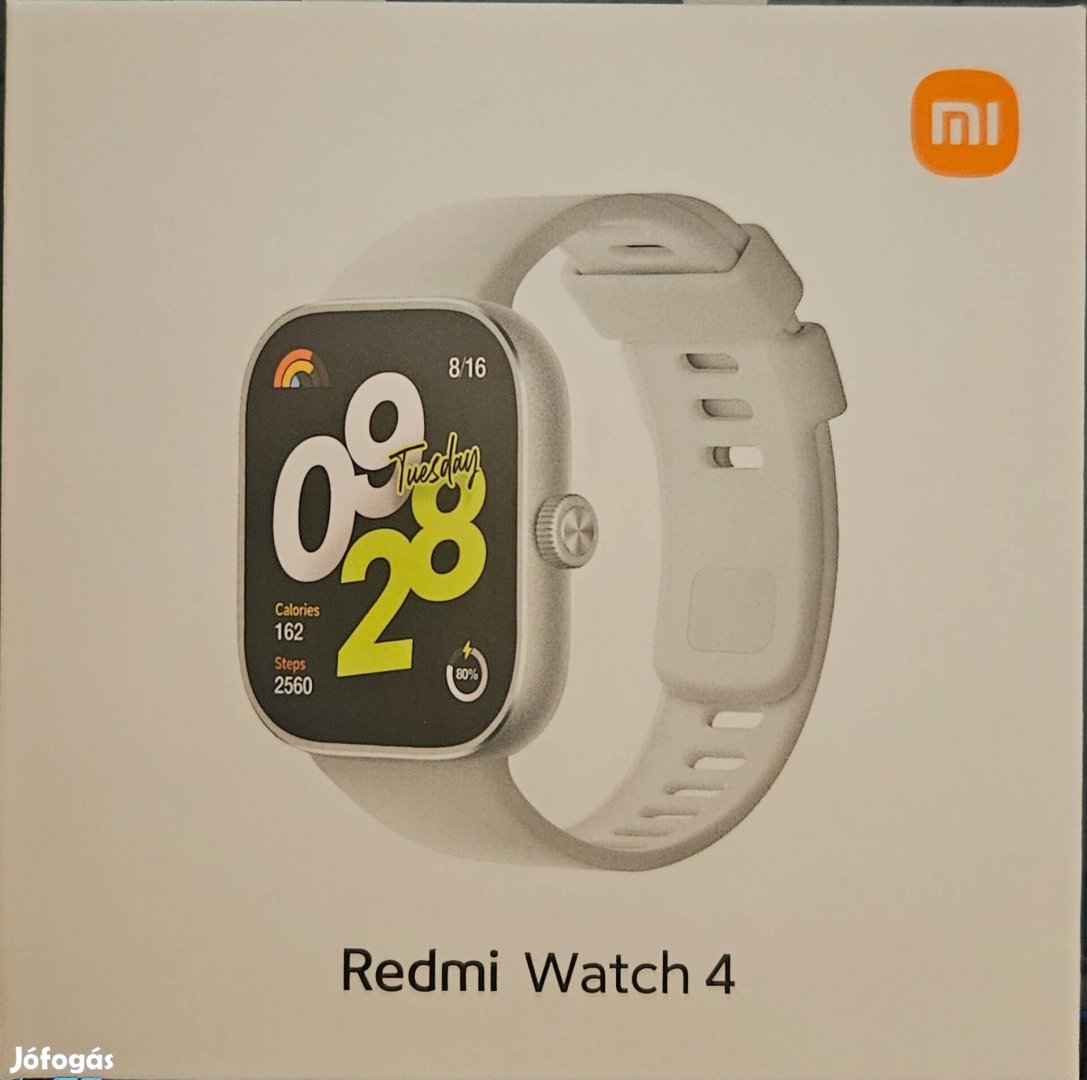 Redmi watch 4 okosóra, okoskarkötő, újszerű, garanciális