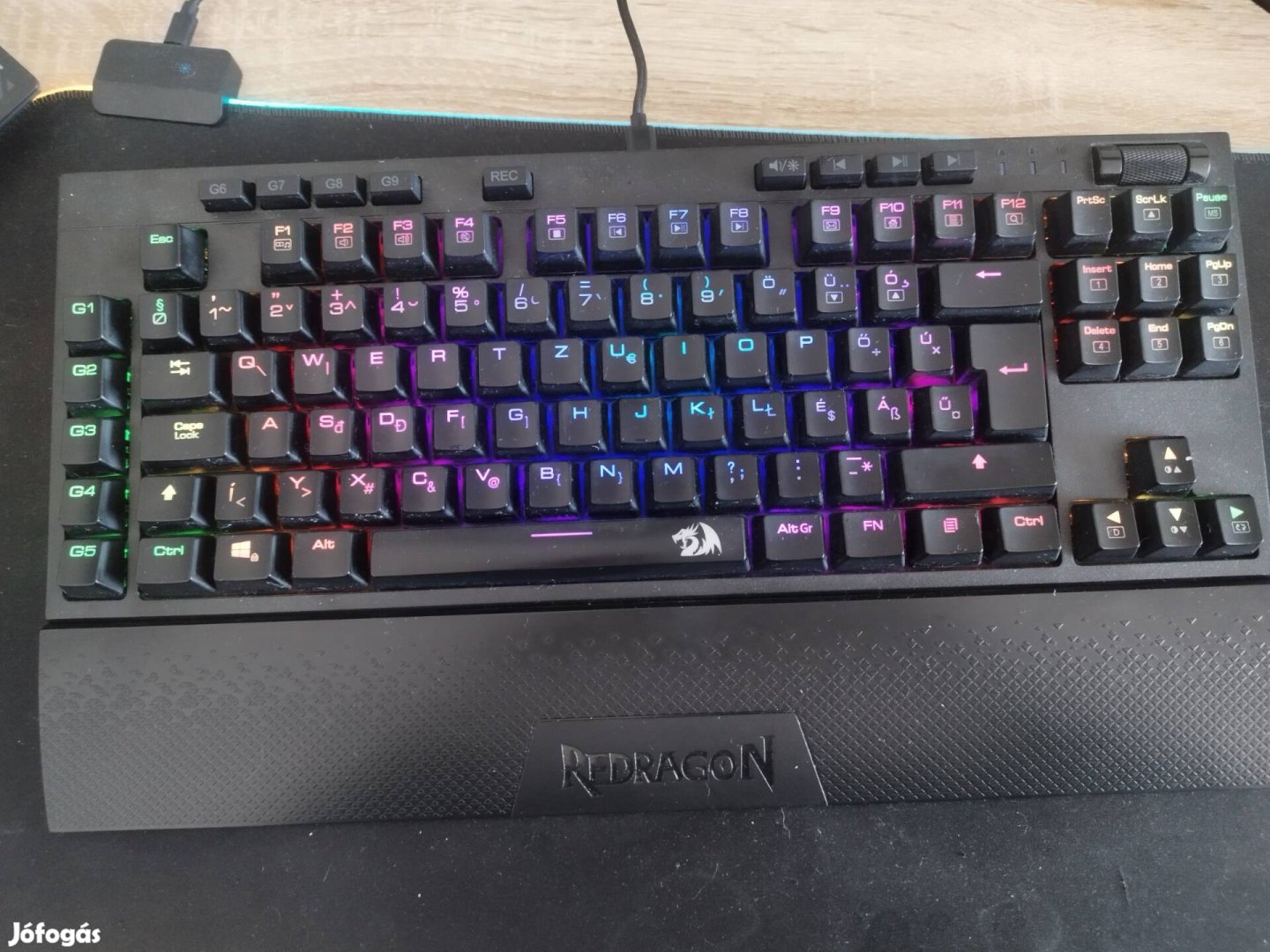 Redragon K588RGB-Pro mechanikus billentyűzet