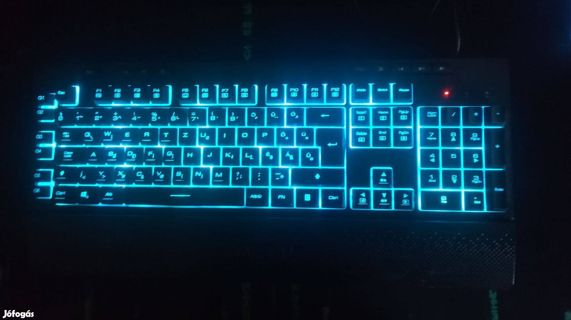 Redragon Shiva gaming billentyűzet, RGB világítás, Fekete