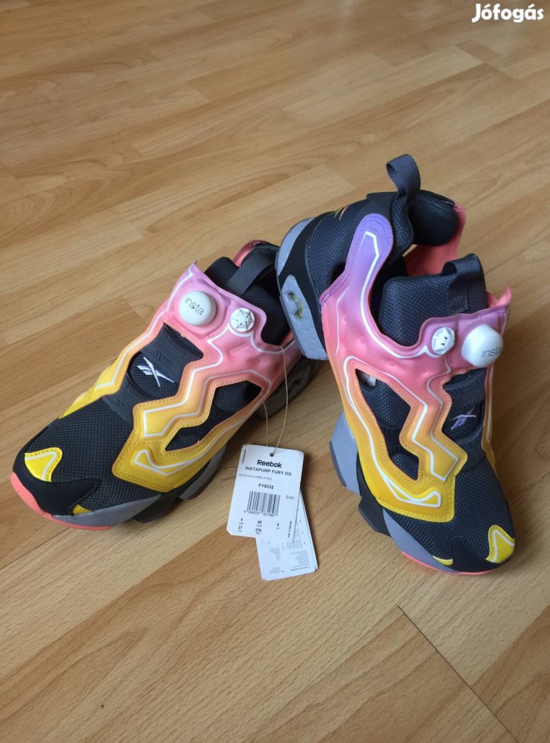 Reebok - Instapump Fury OG - Speciális, színes sportcipő.