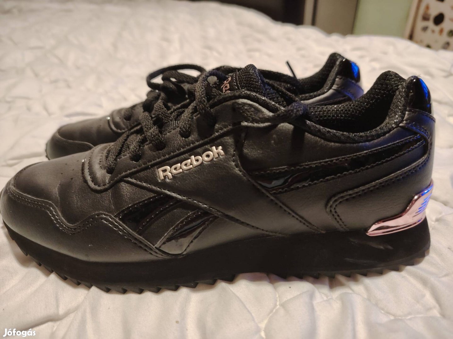 Reebok női bőr sportcipő 37-es új