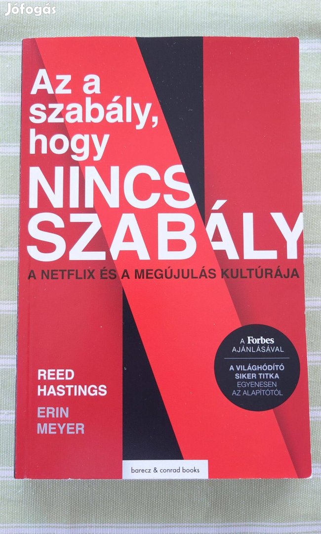 Reed Hastings, Erin Meyer - Az a szabály, hogy nincs szabály - Netflix