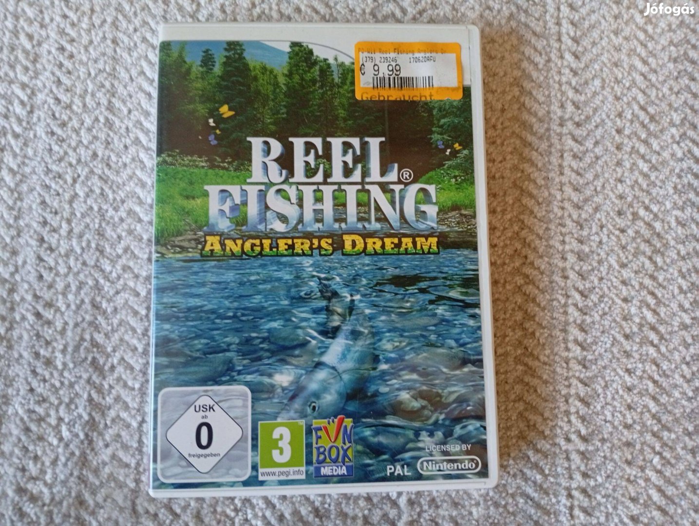 Reel Fishing eredeti Nintendo Wii játék