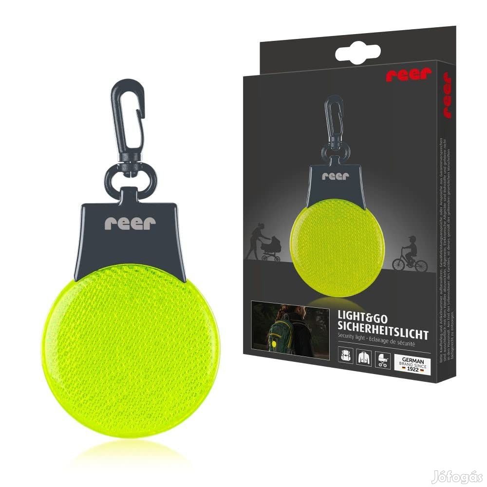 Reer LightGo fényvisszaverő karabínerrel, OUTLET termék