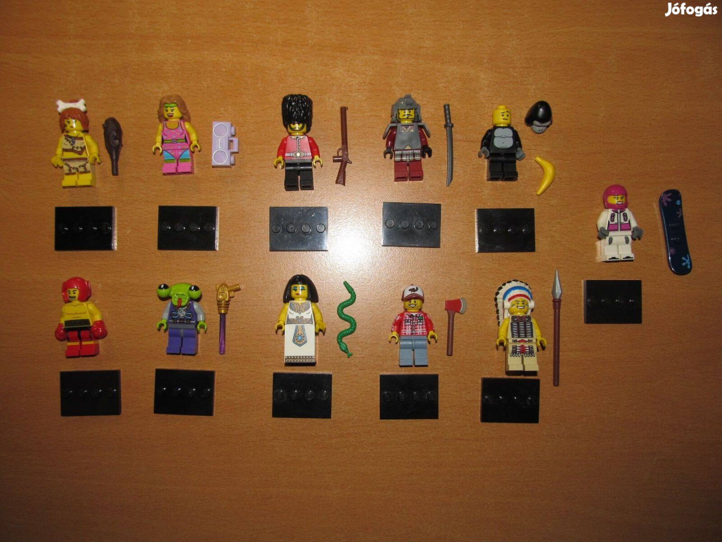 Régebbi Lego minifigura kupac egyben - 3. és 5. sorozat