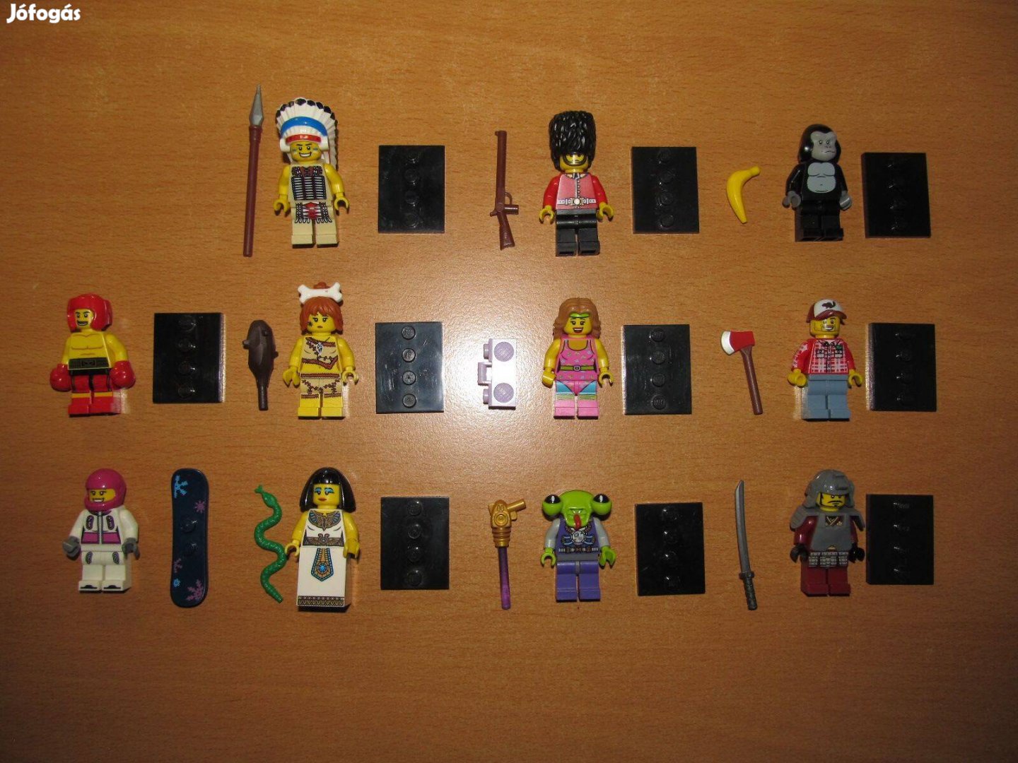 Régebbi Lego minifigura kupac egyben - 3. és 5. sorozat