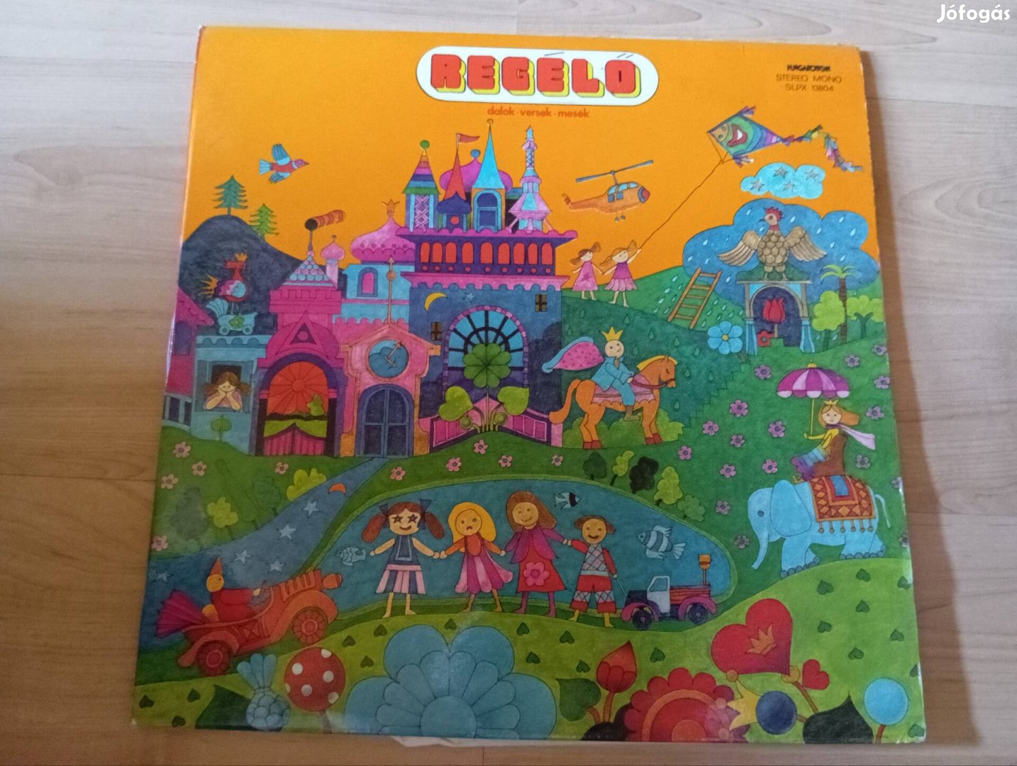 Regélő - dalok, versek, mesék bakelit (vinyl) lemez