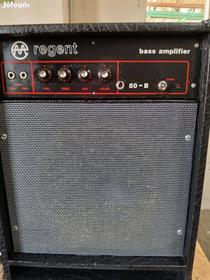 Regent 50-Bkeverőerősitő megkimélt állapotú 50w-os