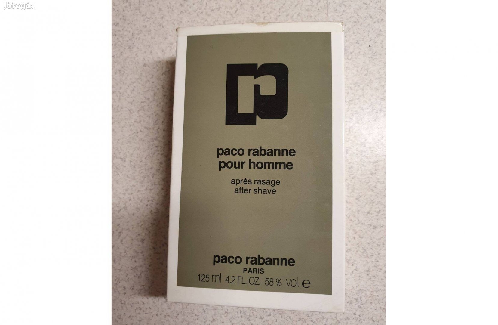 Régi 125 ml Paco Rabanne after shev doboz